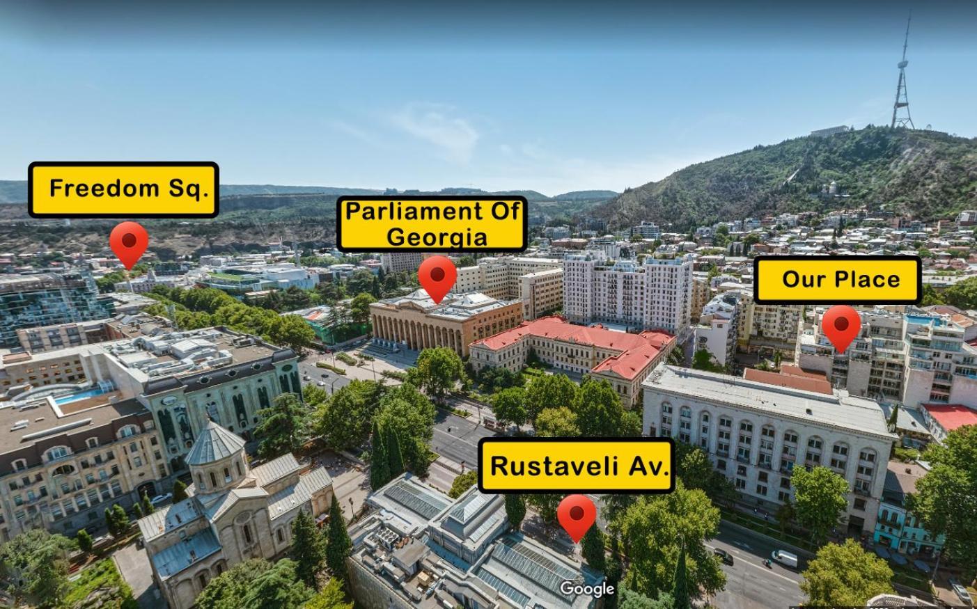 City Center 2Bdr Apartment Near Rustaveli Av. Tbilisi Exterior foto